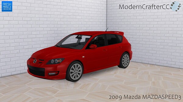2009 Mazda MAZDASPEED3 sims 4 cc
