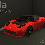 2011 Tesla Roadster 2.5 sims 4 cc