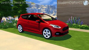 2018 Ford Fiesta ST sims 4 cc