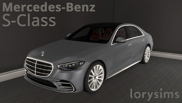2021 Mercedes Benz S Class sims 4 cc