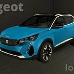 2021 Peugeot 3008 sims 4 cc