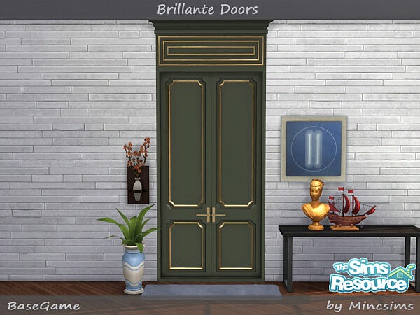 Brillante Panel Doors by Mincsims from TSR