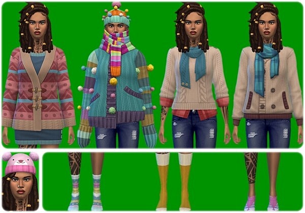 Nifty Knitting Sweater from Annett`s Sims 4 Welt