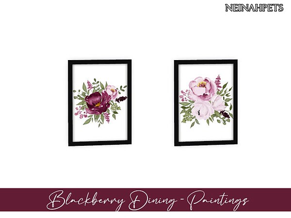 Blackberry Dining Room by neinahpets from TSR