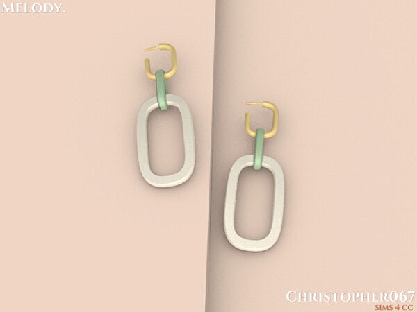 Melody Earrings  by christopher067 from TSR