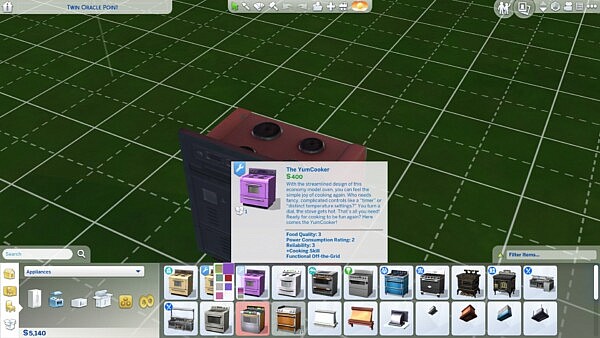 The Yum Cooker Recolors by chibievil from Mod The Sims