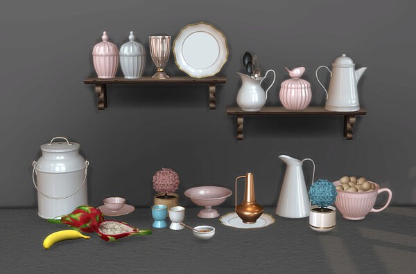 April Decor Collection from Leo 4 Sims