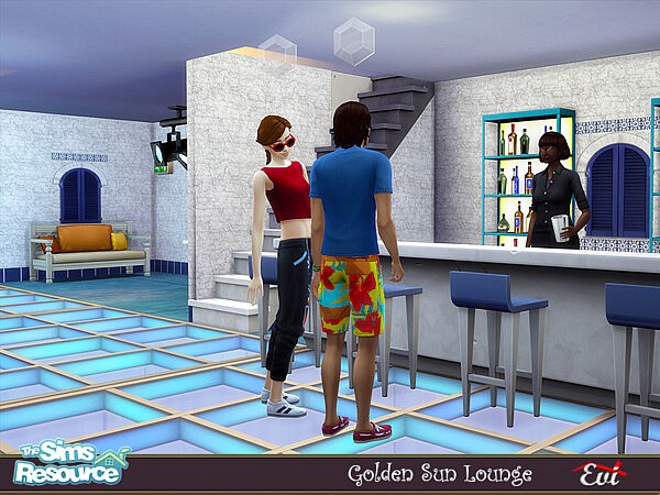Golden sun lounge by evi from TSR