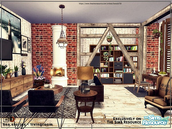 Sea stories livingroom by Danuta720 from TSR