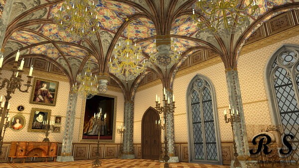 Gothic Arched Pillar Set from Regal Sims