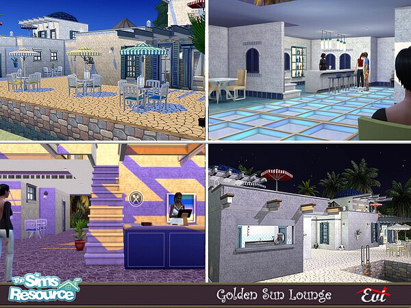 Golden sun lounge by evi from TSR