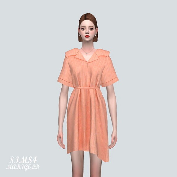 P0 Shirts Mini Dress from SIMS4 Marigold