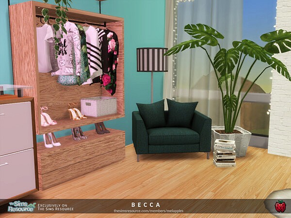 Becca bedroom 2 by melapples from TSR