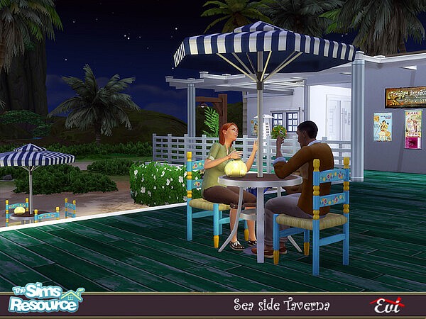 Sea side Taverna by evi from TSR