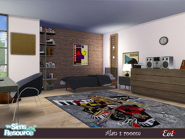 Alans Room by evi from TSR