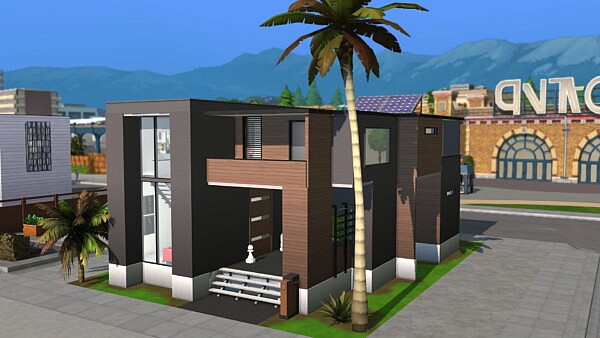 Riverside Modern Home by Radiophobe from Mod The Sims