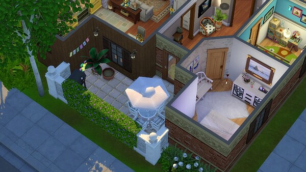 Tulipe House from Studio Sims Creation