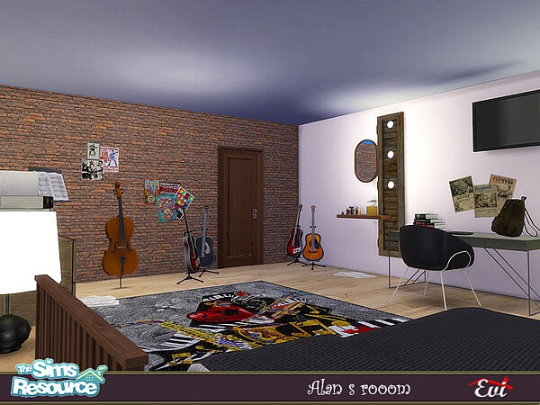 Alans Room by evi from TSR