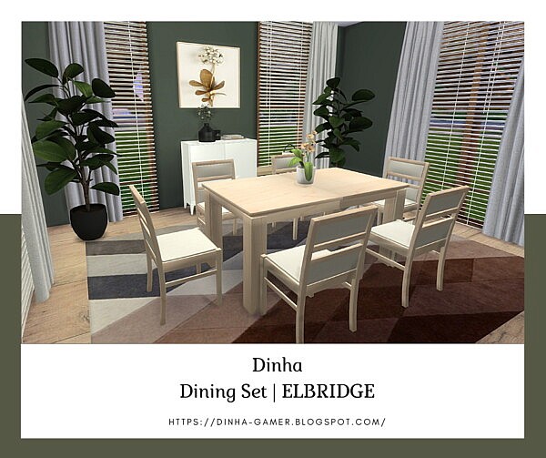Dining Set Elbridge from Dinha Gamer