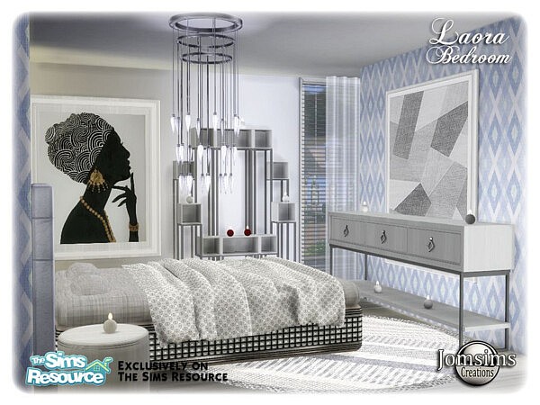 Laora bedroom by jomsims from TSR