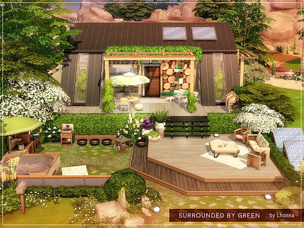 Surrounded by Green Villa by Lhonna from TSR
