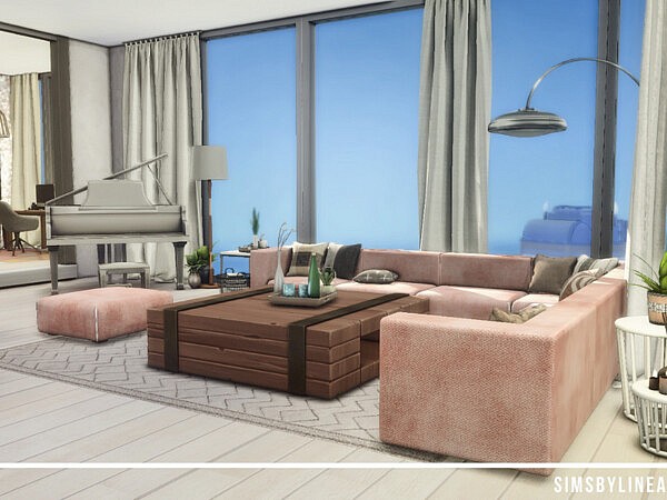 Contemporary Living Room by SIMSBYLINEA from TSR