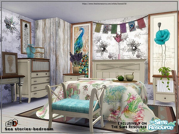 Sea stories bedroom by Danuta720 from TSR
