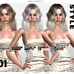 Abigail Hair sims 4 cc