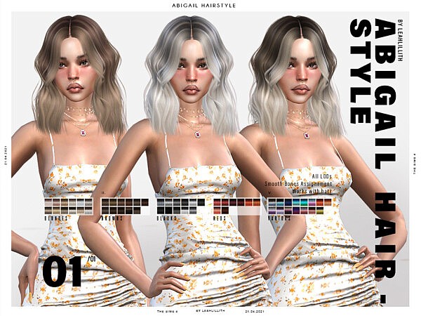 Abigail Hair by Leah Lillith from TSR