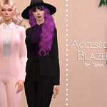 Accessory Blazer sims 4 cc