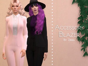 Accessory Blazer sims 4 cc