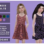 Akogare Dress No.12 sims 4 cc