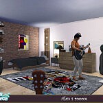 Alans Room sims 4 cc