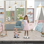 Alisa kidsroom furniture sims 4 cc