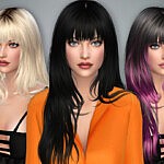 Aliza Hair sims 4 cc