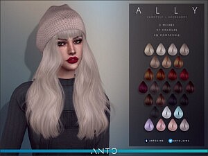 Ally Hairstyle sims 4 cc