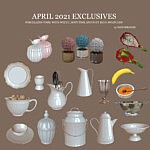 April Decor Collection sims 4 cc