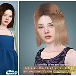Arya Hairstyle sims 4 cc1