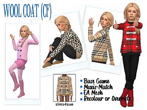 BG Wool Coat sims 4 cc