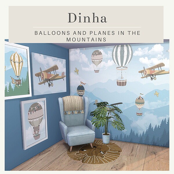 Balloons & Planes in the Mountains from Dinha Gamer