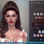 Barbara Hairstyle sims 4 cc