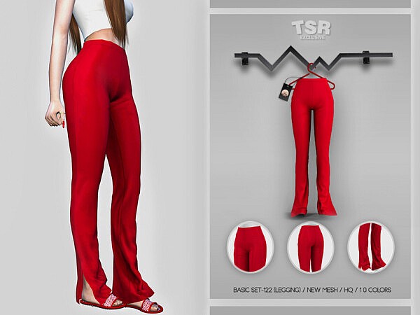 Basic Set 122 Leggings by busra tr from TSR
