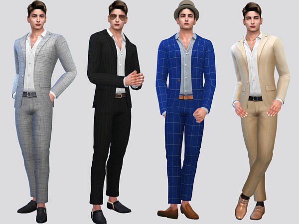 Bastian Mens Suit by McLayneSims from TSR