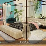 Becca bedroom 2 sims 4 cc