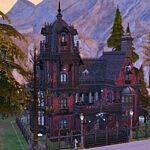 Blood Manor sims 4 cc