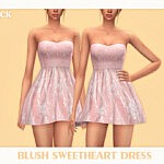 Blush Sweetheart Dress