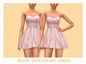 Blush Sweetheart Dress