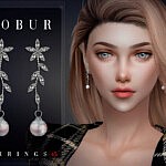 Bobur Earrings 45 sims 4 cc