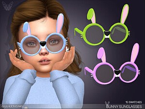 Bunny Sunglasses For Toddlers sims 4 cc