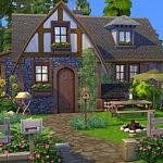 Candle Cottage sims 4 cc